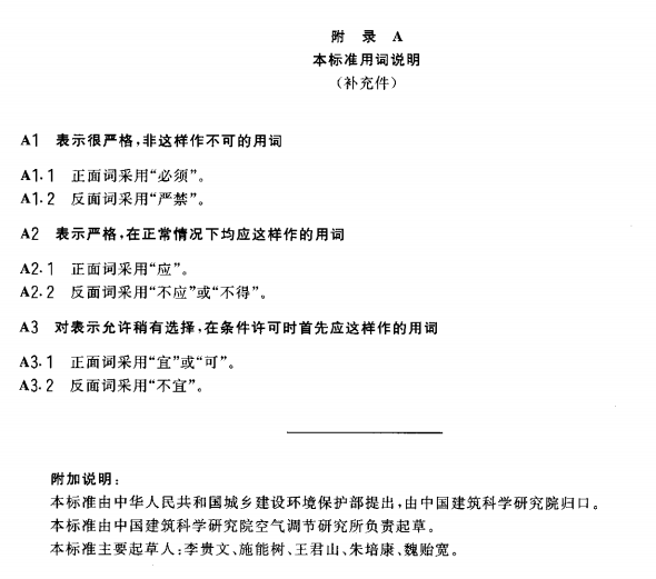 层流洁净工作台检验标准JG/T 19-1999附录A 层流洁净工作台检验标准JG/T 19-1999附录A