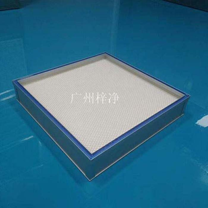 液槽式高效过滤器产品构造实拍图 液槽式高效过滤器产品构造实拍图