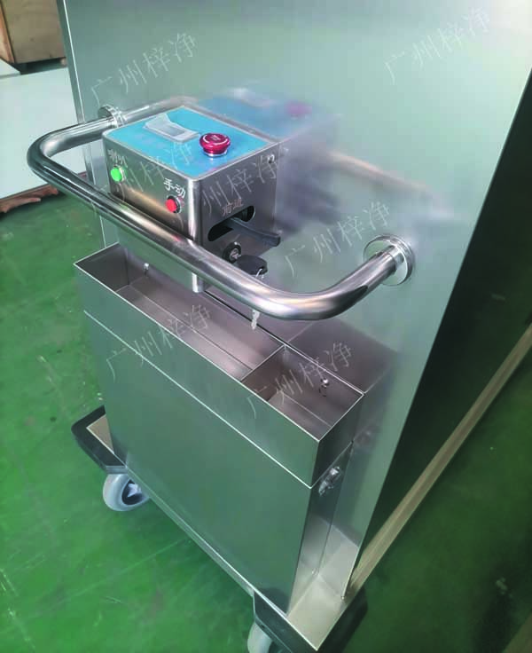 密闭式手术污染器械电动转运车产品结构细节 密闭式手术污染器械电动转运车产品结构细节